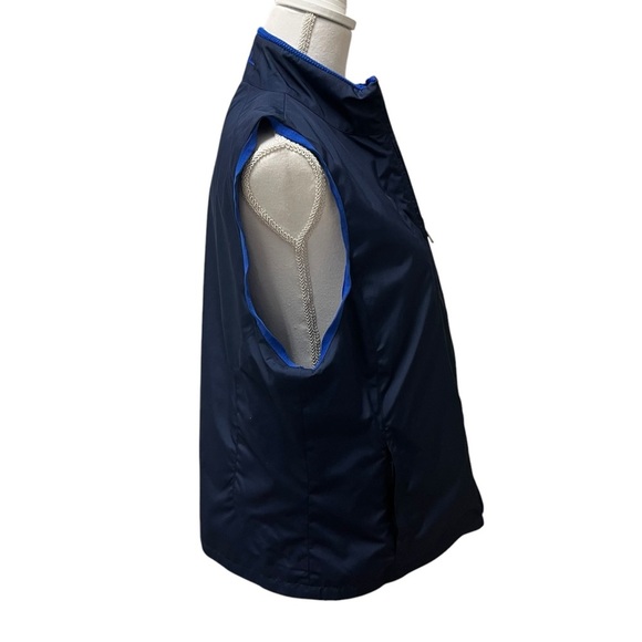 Ralph Lauren Reversible Crested Vest Blue Size Large *Has Flaws* - Picture 3 of 15
